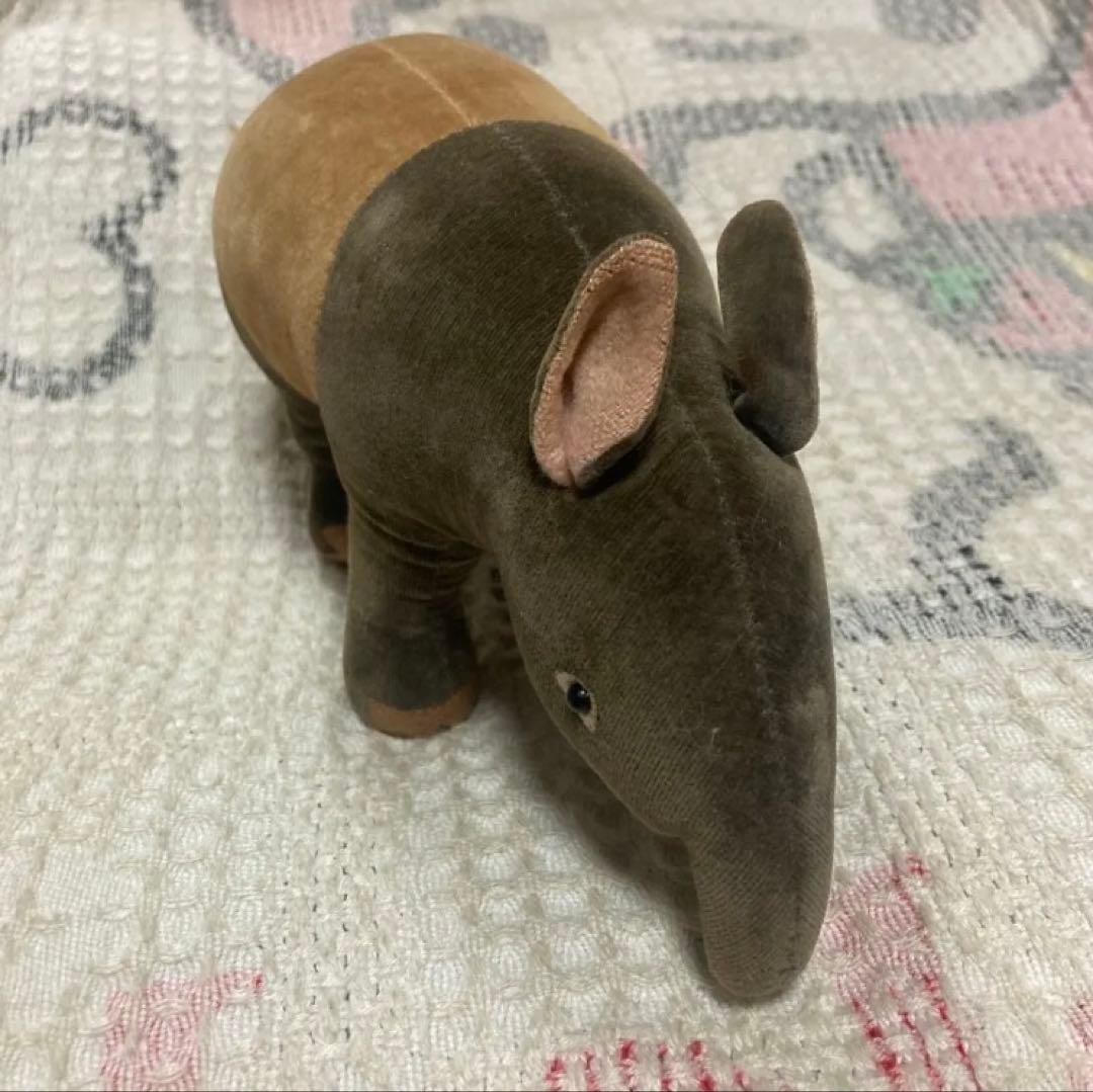 昭和レトロ　ヴィンテージ　東京動物園協会　おがくず人形　5コセット　中古品