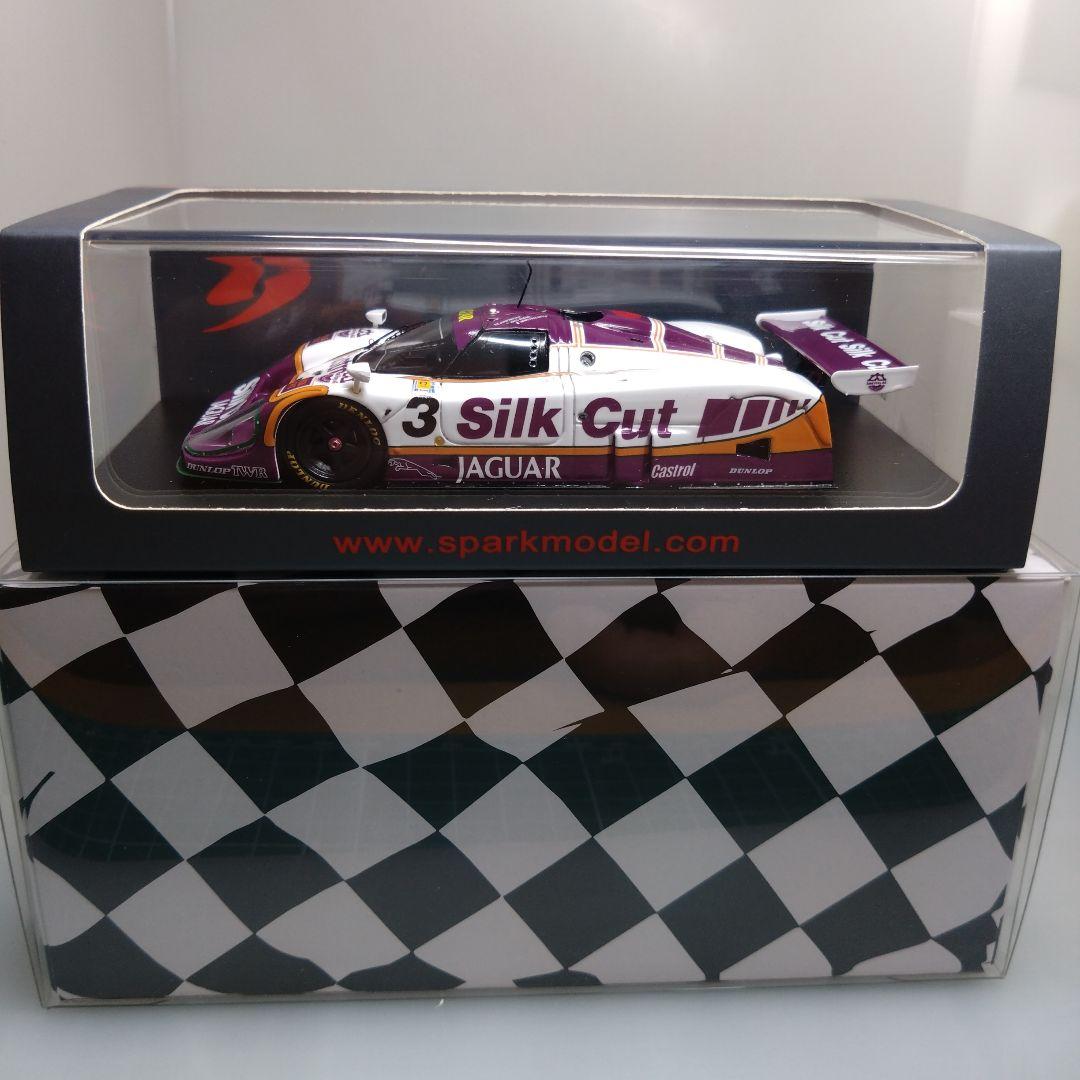 【美品】1/43スパークJaguar XJR-9 SilkCut LM1988