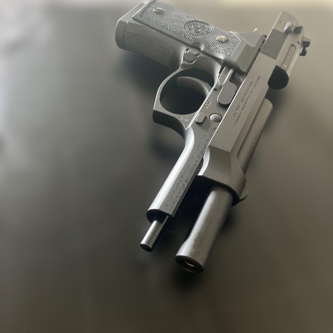 WA製ベレッタ M92F ガスガン HWキャロムショットモデルスチールブラック