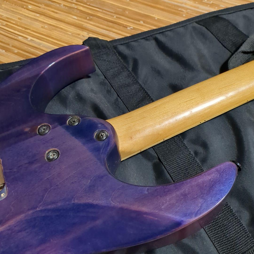 【ジャンク】Ibanez　RG350QM　パープル