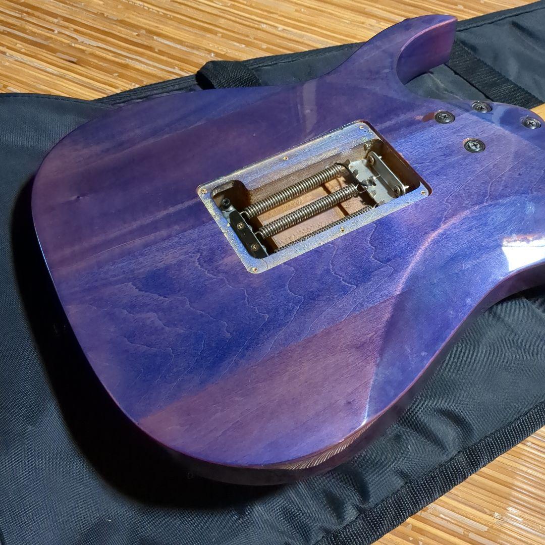 【ジャンク】Ibanez　RG350QM　パープル