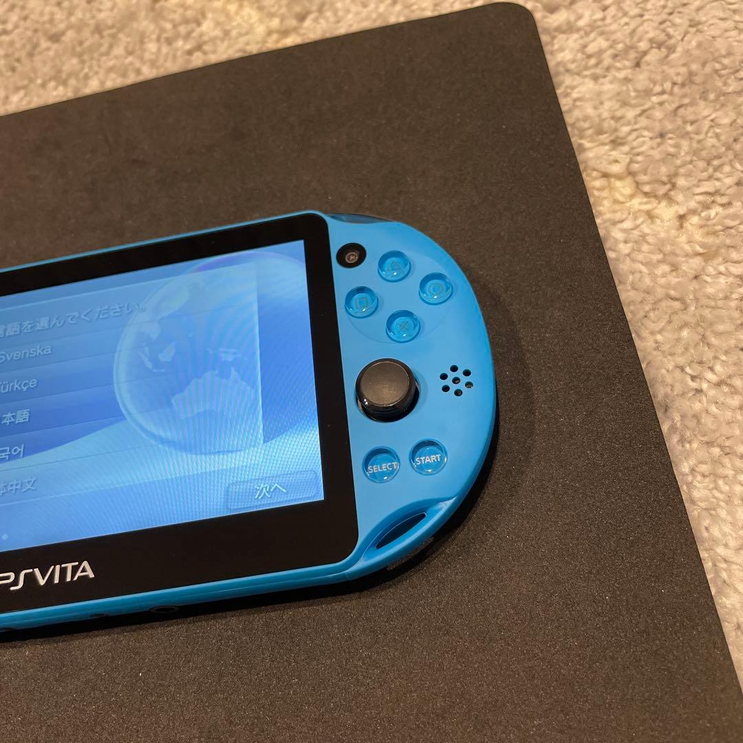（未使用に近い）PSVITA PCH-2000 アクアブルー