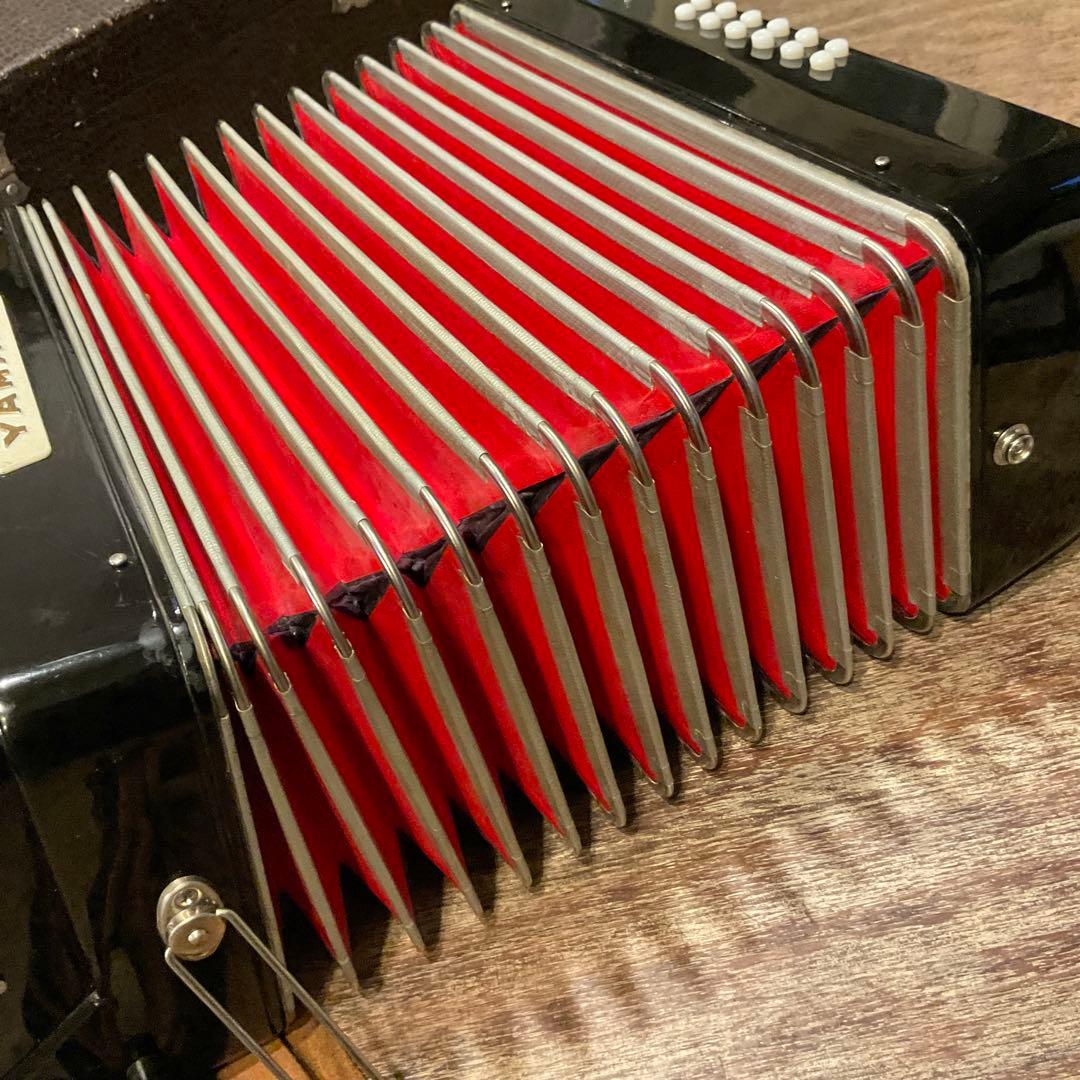 YAMAHA ヤマハ アコーディオン 25鍵盤 BLACK ブラック 黒 レトロ
