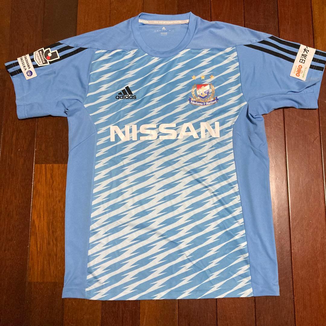 美品 2017年 横浜Fマリノス GK 半袖 ブルー ユニフォーム