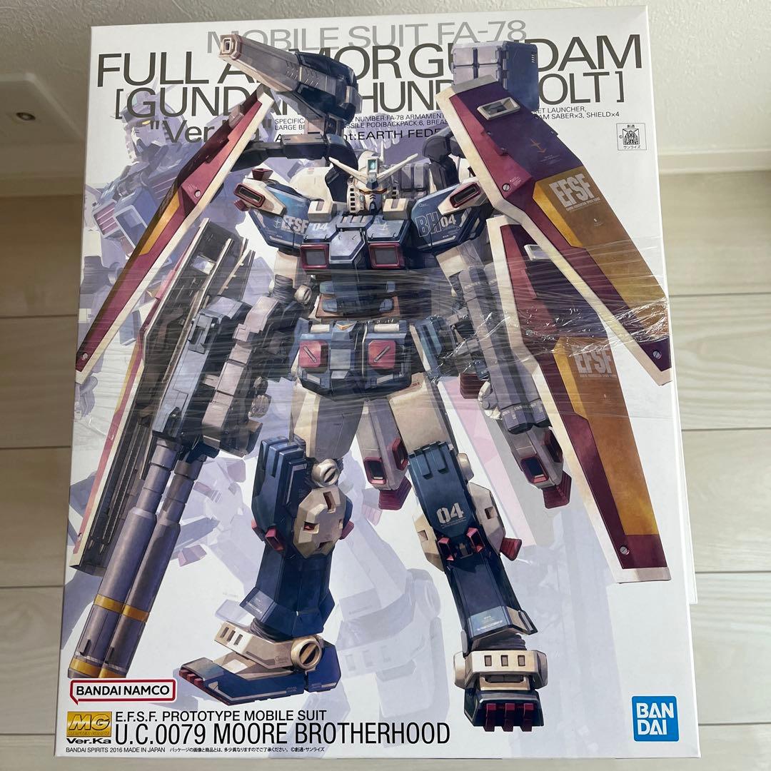 サンダーボルト　サイコザク、フルアーマーガンダム　Ver.Ka　MG ２点組