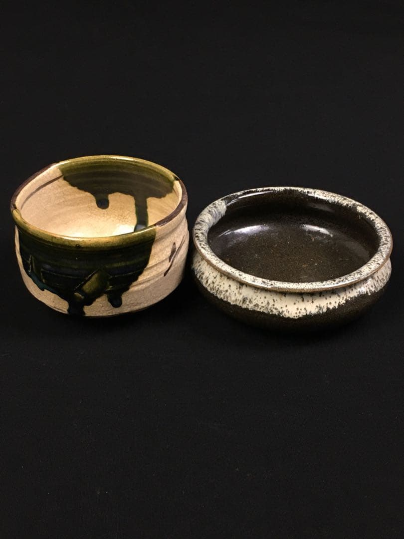 S346茶道具揃 短冊箱 抹茶碗 水指他10点揃