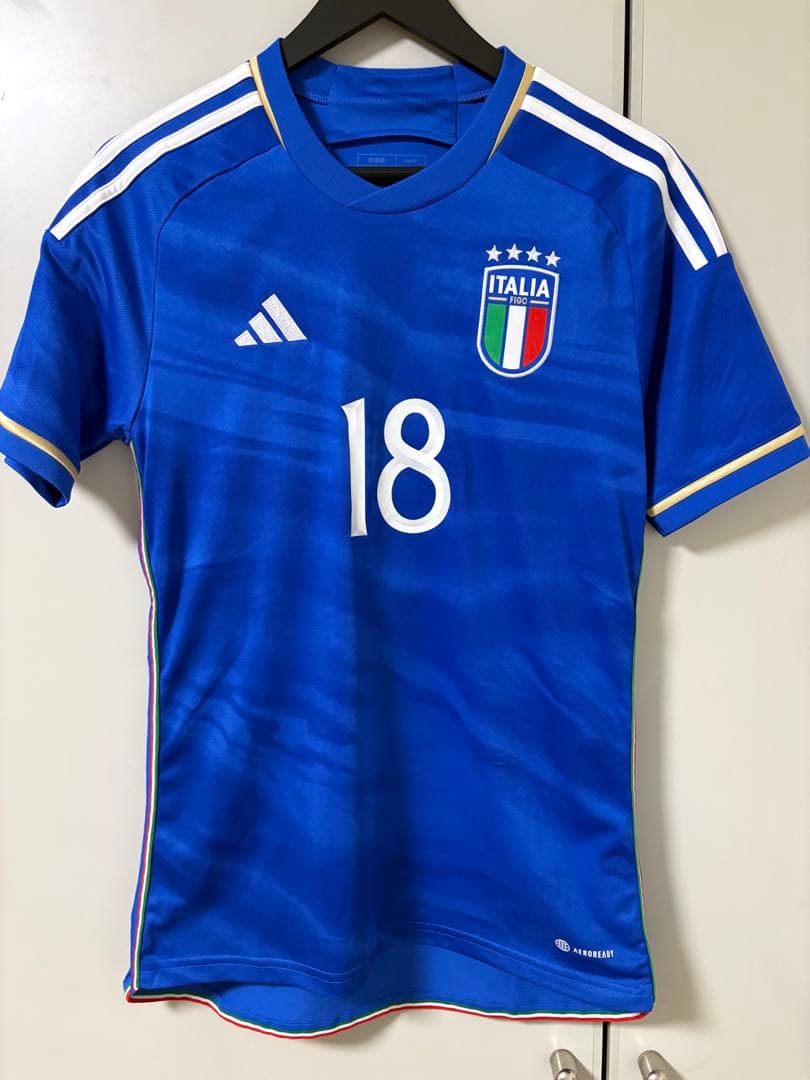 【アディダス公式】イタリア代表 2023 ホームユニフォーム バレッラ M