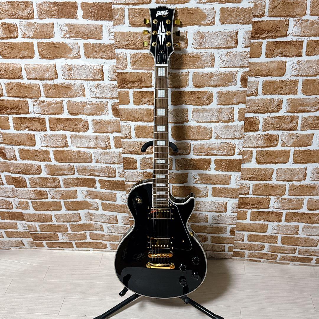 ブリッツ　アリアプロ2 レスポールカスタム　エレキギター ブラック