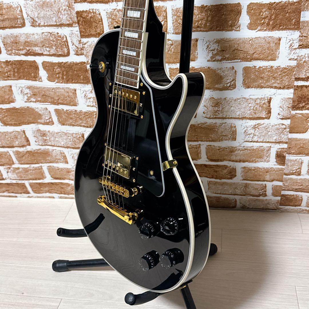 ブリッツ　アリアプロ2 レスポールカスタム　エレキギター ブラック