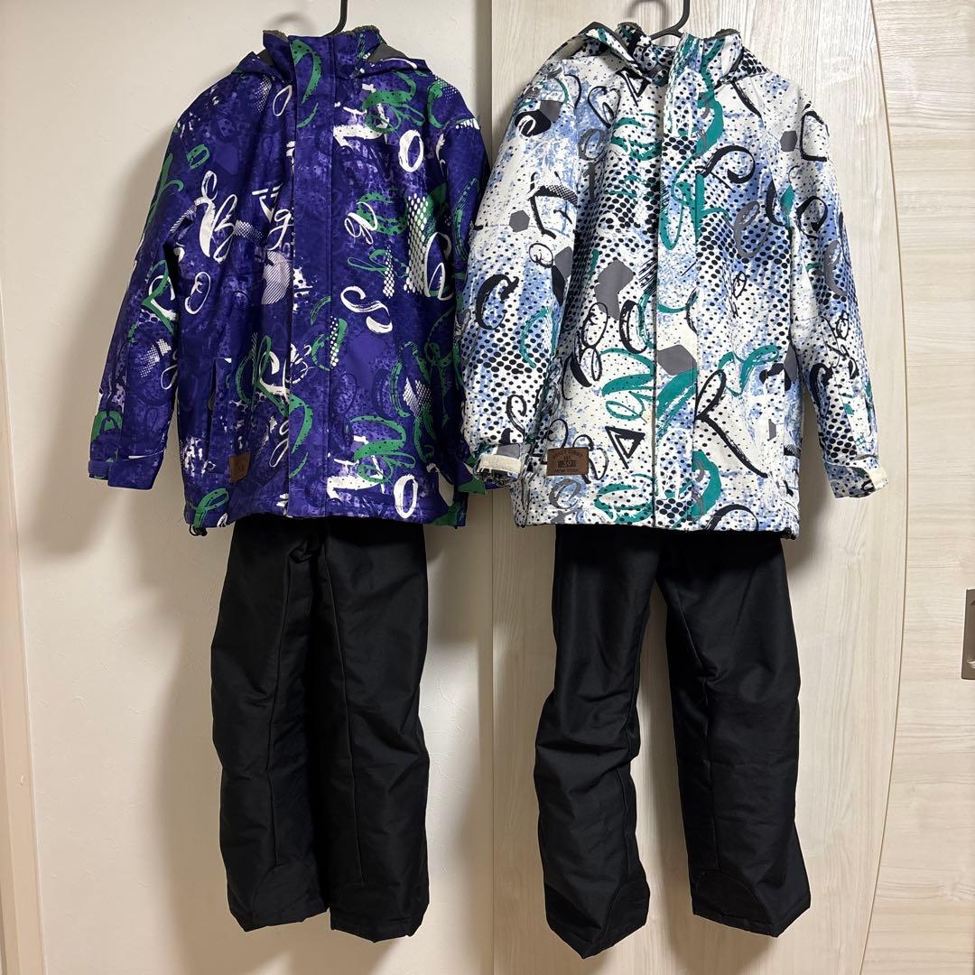 COSBY コスビー スキーウェア 160cm 2点セット 双子 兄弟 お揃い