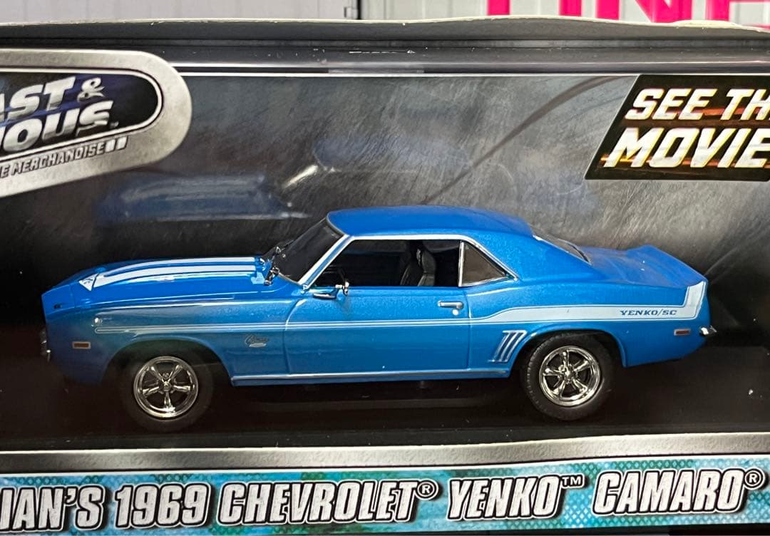 グリーンライト 1/43 ワイルドスピード 69 マスタング 69 カマロ