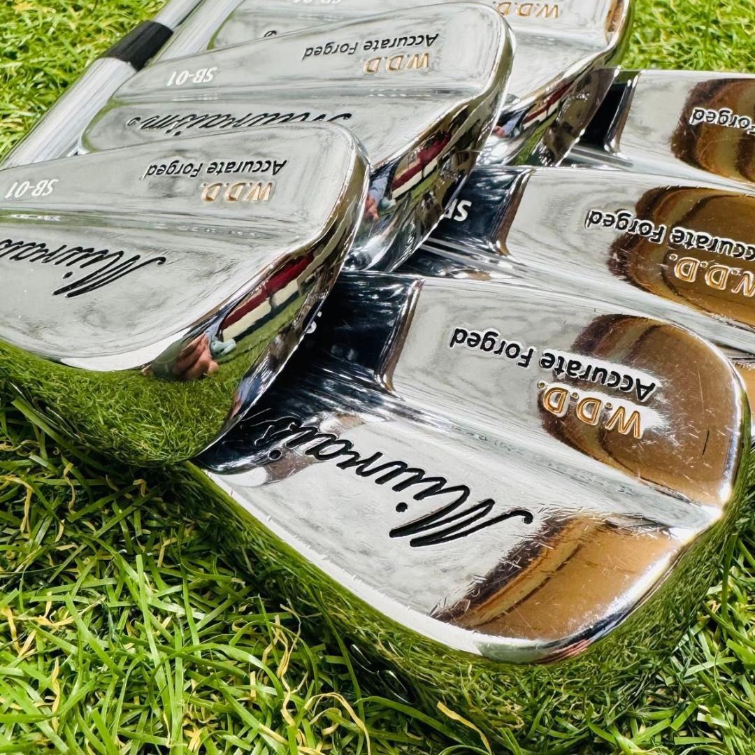 【激レア】三浦技研 ミウライズム SB-01 メンズアイアンセット 6本 S