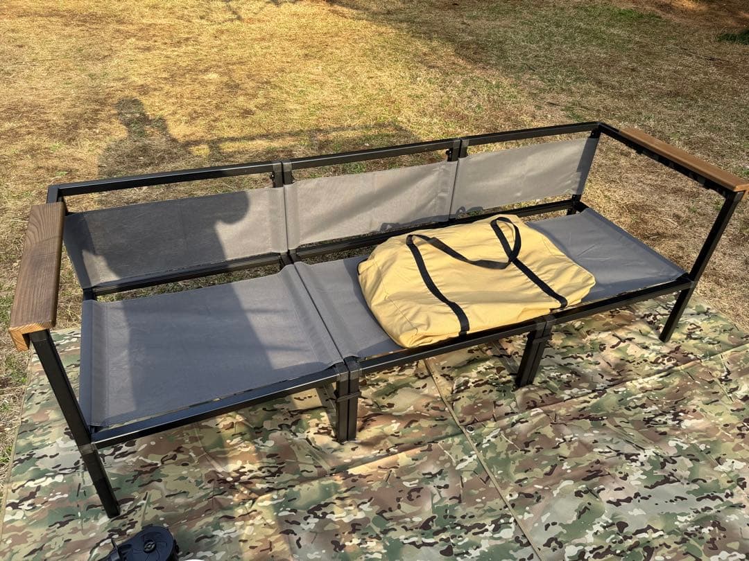 アウトプットライフ エアグランプソファ3P アウトドアチェア 送料込み！