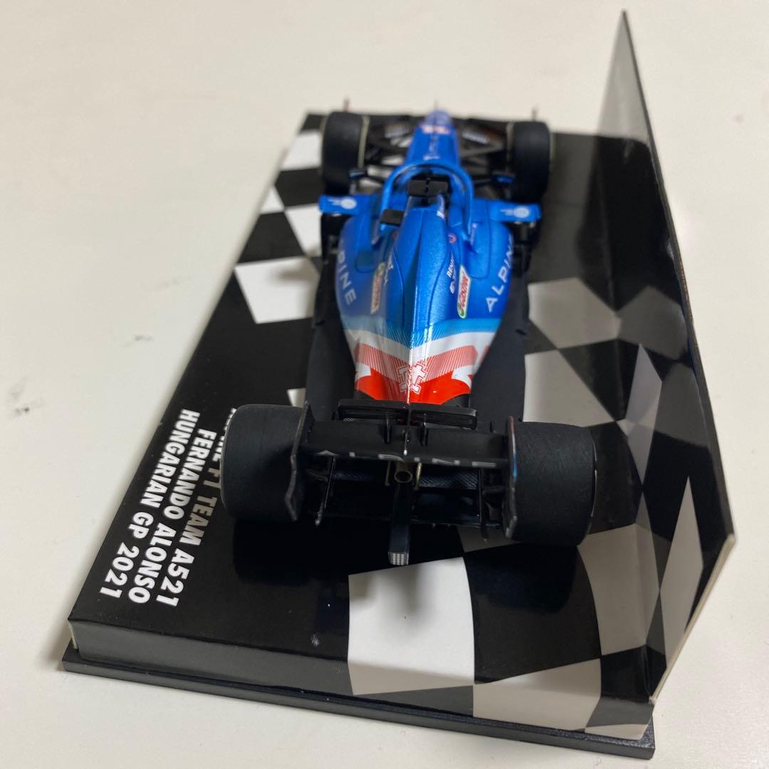ミニチャンプス　アルピーヌA521 フェルナンド・アロンソ　1/43 ハンガリー