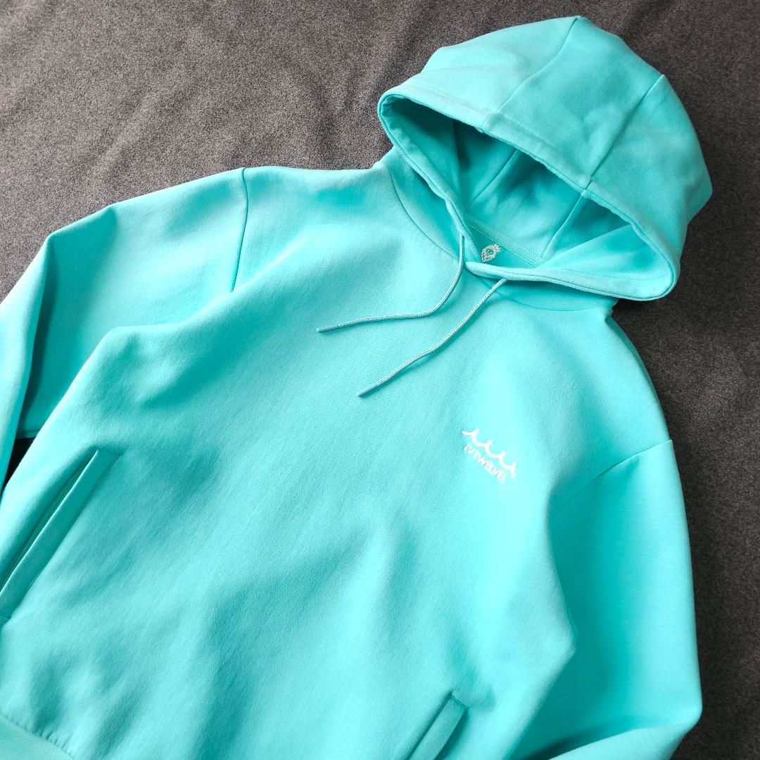 2025年人気完売品 ムータマリンゴルフ×V12 長袖プルオーバーパーカー XL