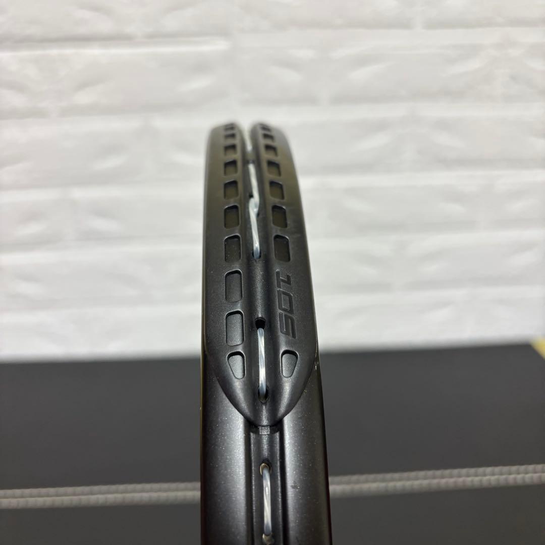 【美品】Prince X105 290g 右利き用 硬式 テニスラケット