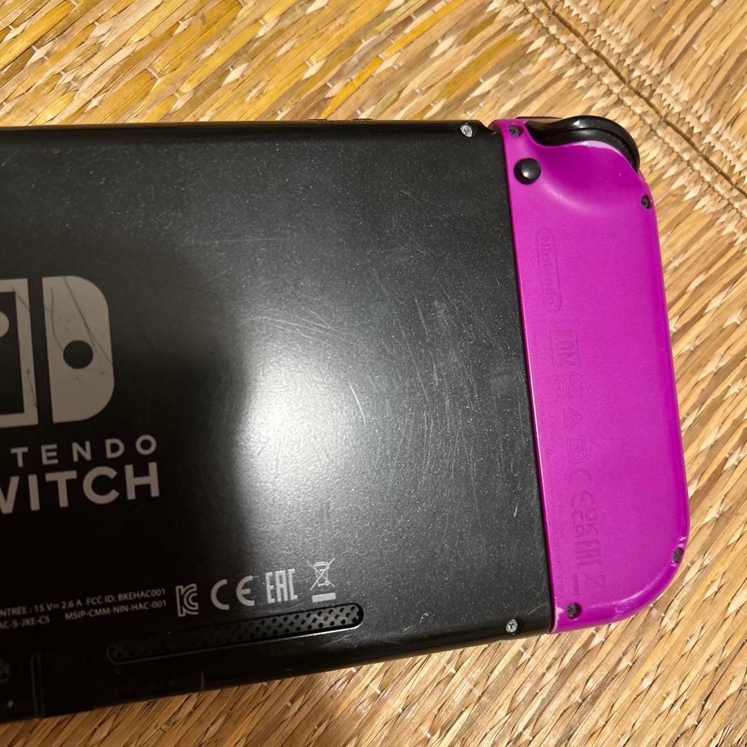 Nintendo Switch 本体　本体動作確認、初期化済み　ジャンク
