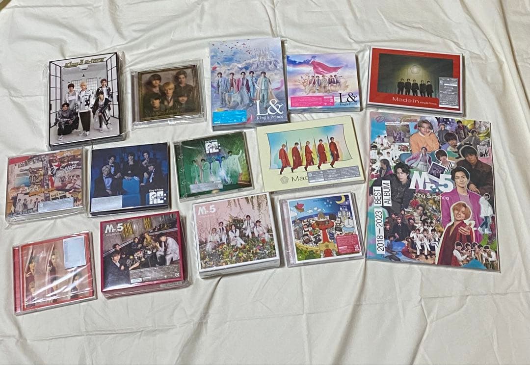 King & Prince　まとめ売り　アルバム　シングル　セット　特典付き