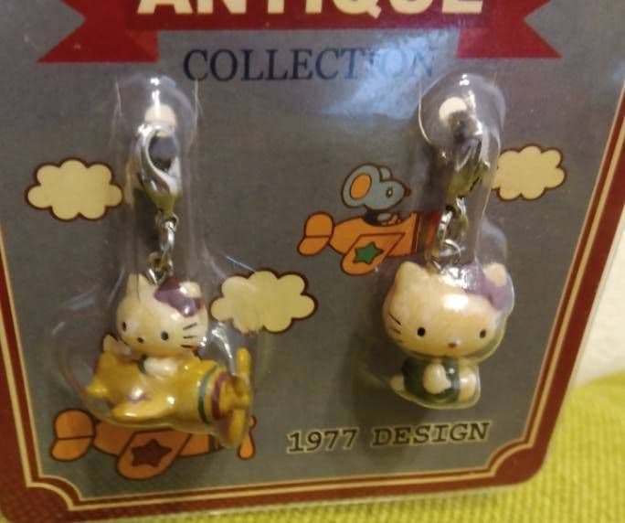 レトロ☆サンリオ ハローキティ アンティーク マスコット チャーム 当時物