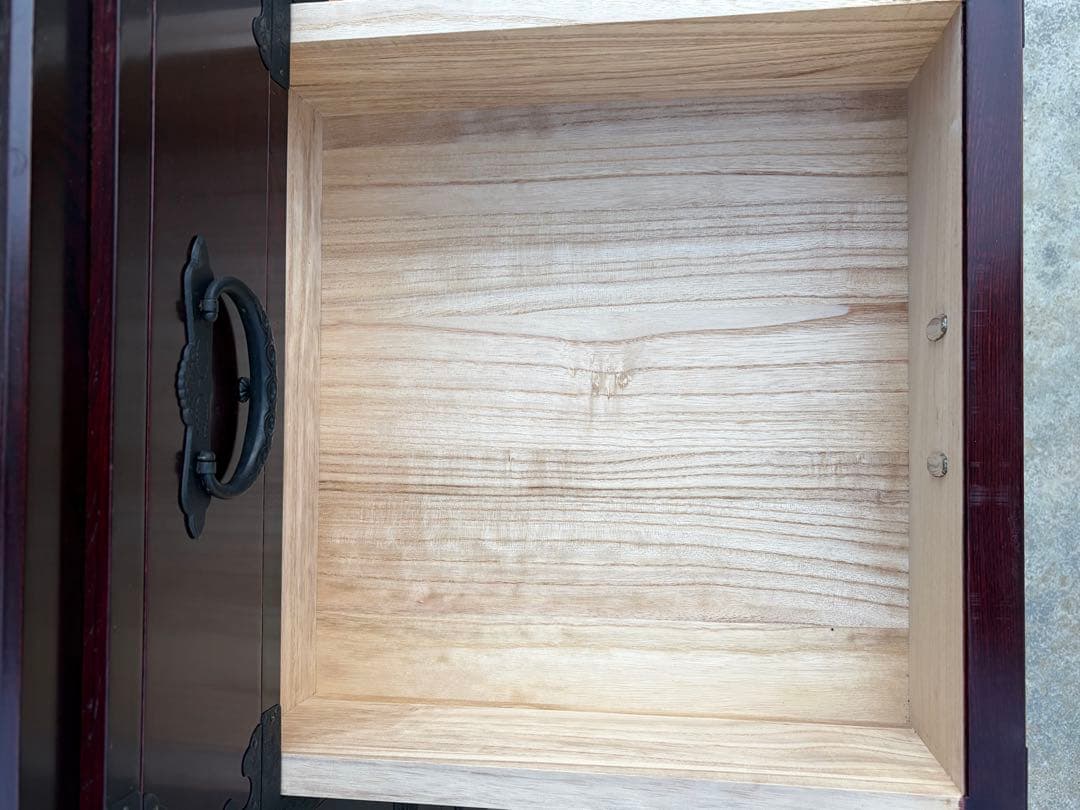 田中家具 アンティーク 民芸家具 和風リビングボード 飾り棚 二本松工芸館