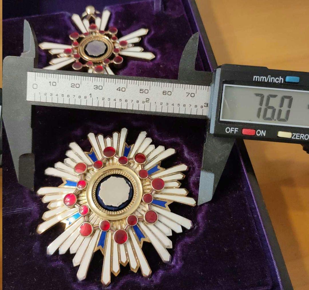 【激レア 極美品!】勲一等瑞宝章 明治勲章 初期 日本軍 将軍 本物保証 勲章