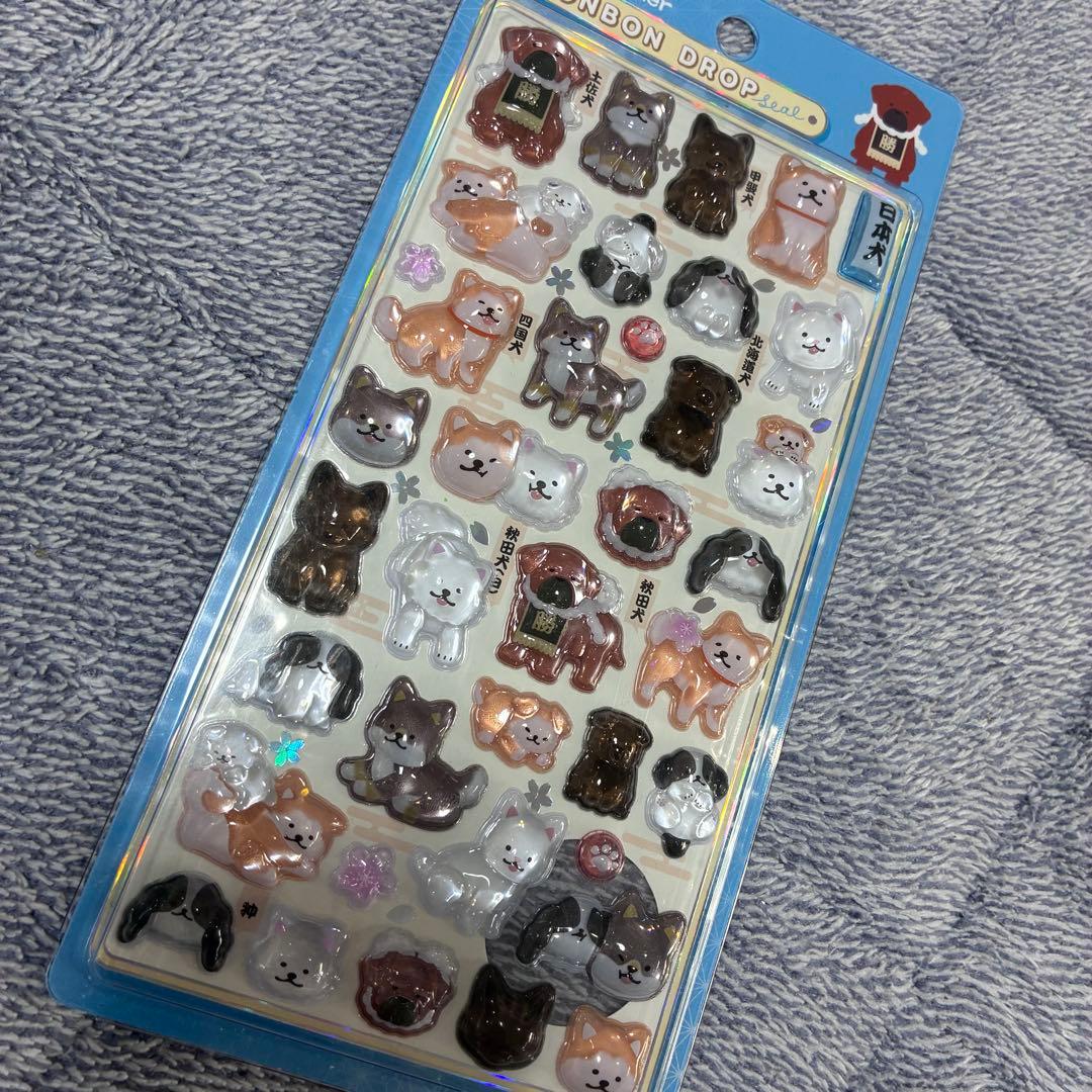 ボンボンドロップシール プチドロップステッカー まとめ売り40枚