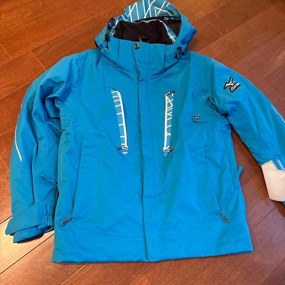 送料無料ミズノ　デモチーム　スキーウェア上下セット　2XS ブレスサーモ