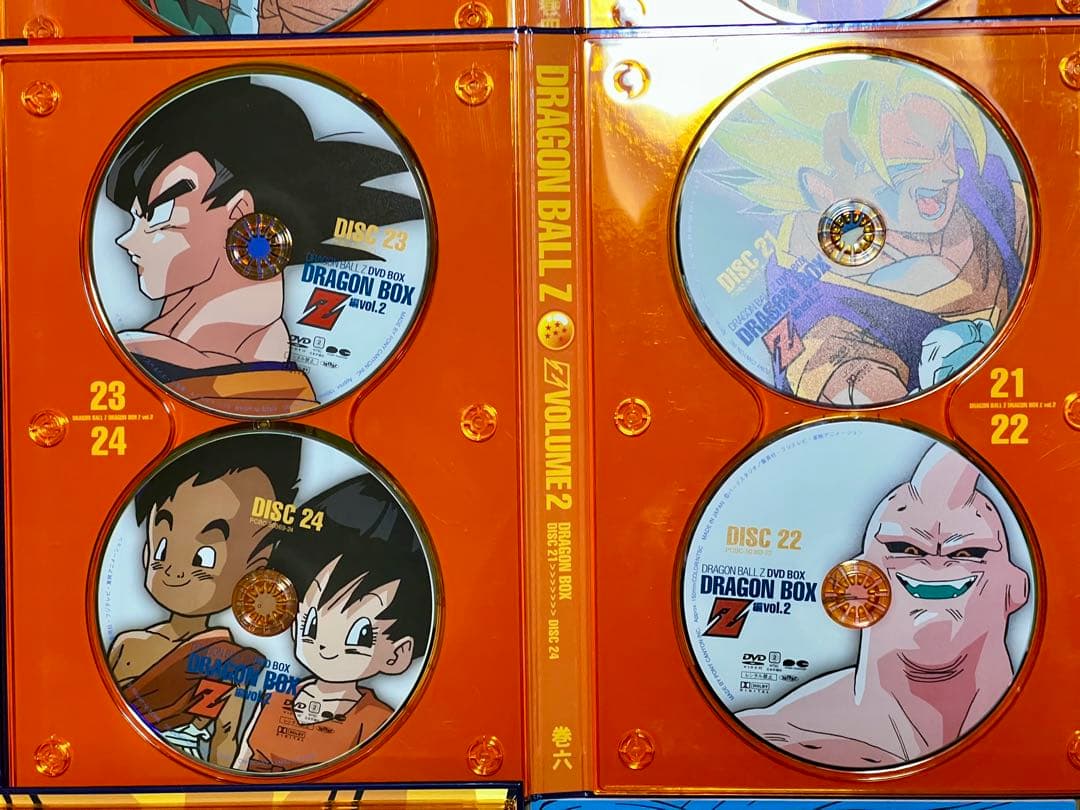 美品ドラゴンボールZ DRAGON BOX DVD-BOX vol.1vol.2