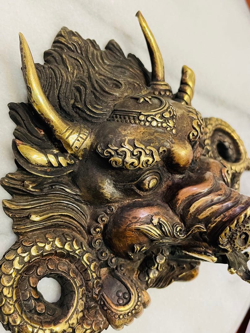 《 新品》 ヒンドゥー教 壁掛け 迦楼羅 カルラ ガルーダ 無病息災