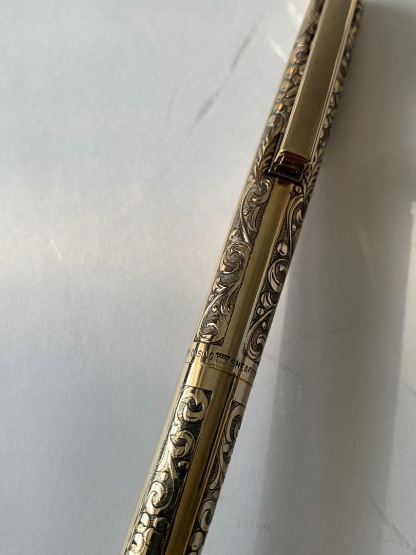 Sheaffer 12K RGP ボールペン ぶどう柄