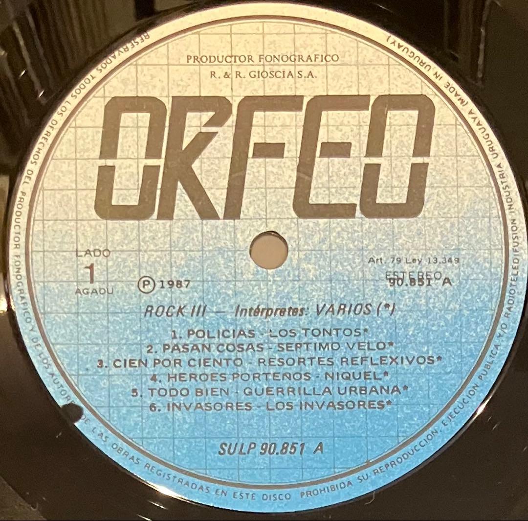 Various - Rock 3 ウルグアイ ニューウェーブ ロック