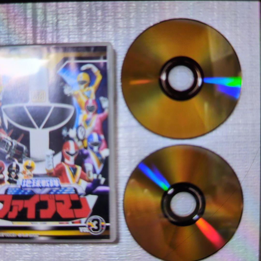 地球戦隊.ファイブマン。DＶD全5巻セット。