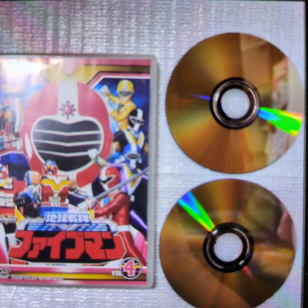 地球戦隊.ファイブマン。DＶD全5巻セット。
