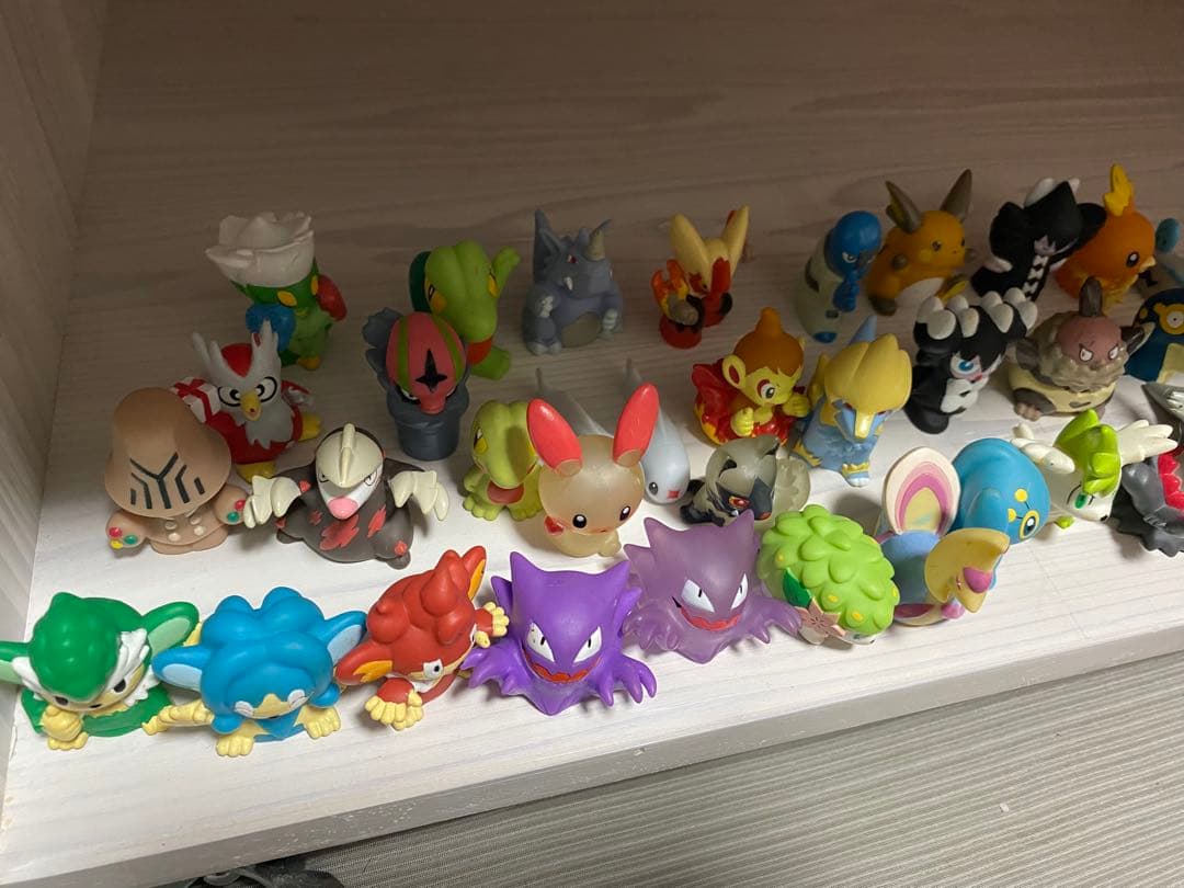 【希少1つ約200円換算】ポケモン　初期　指人形　モンコレ　約500体近く