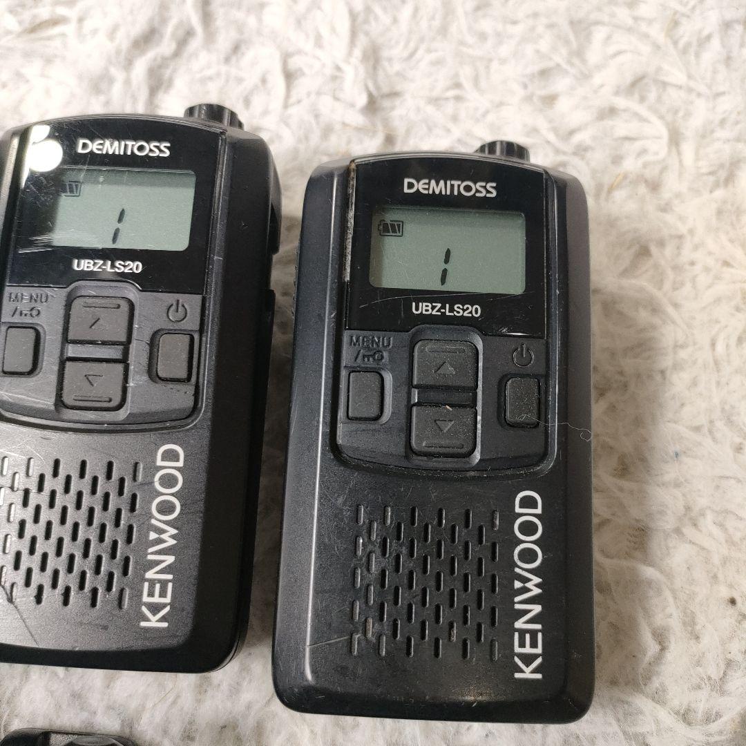 値段交渉専用　KENWOOD　特定小電力 UBZ-LS20　本体　6台セット