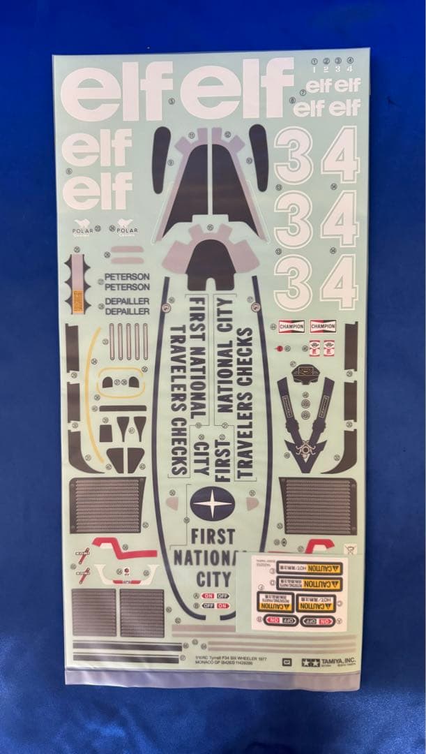 タミヤ 1/10 RCC タイレル P34 モナコGP スポンジタイヤ仕様