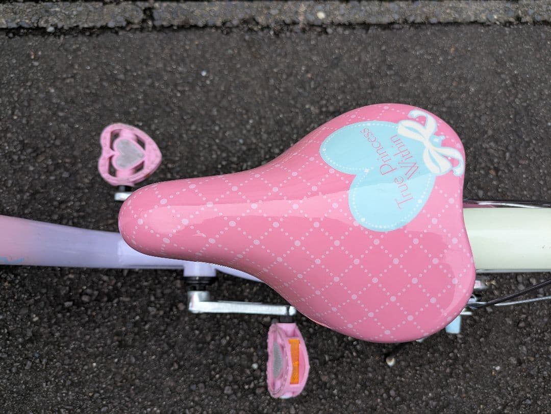 アイデス プリンセス ディズニー 自転車 18インチ 子供 女の子 各務原引取り