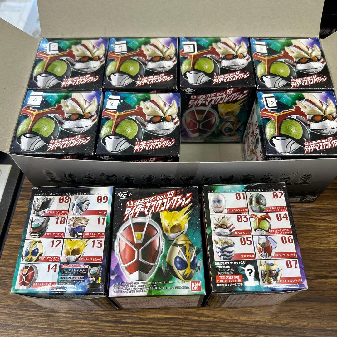 【ほぼ全部内袋未開封】170種ライダーマスクコレクション　ダブり無まとめてセット