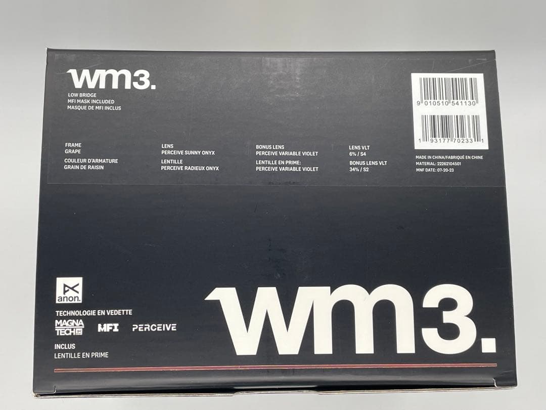 スキー・スノーボードアクセサリー anon. 23-24 WM3 GRAPE