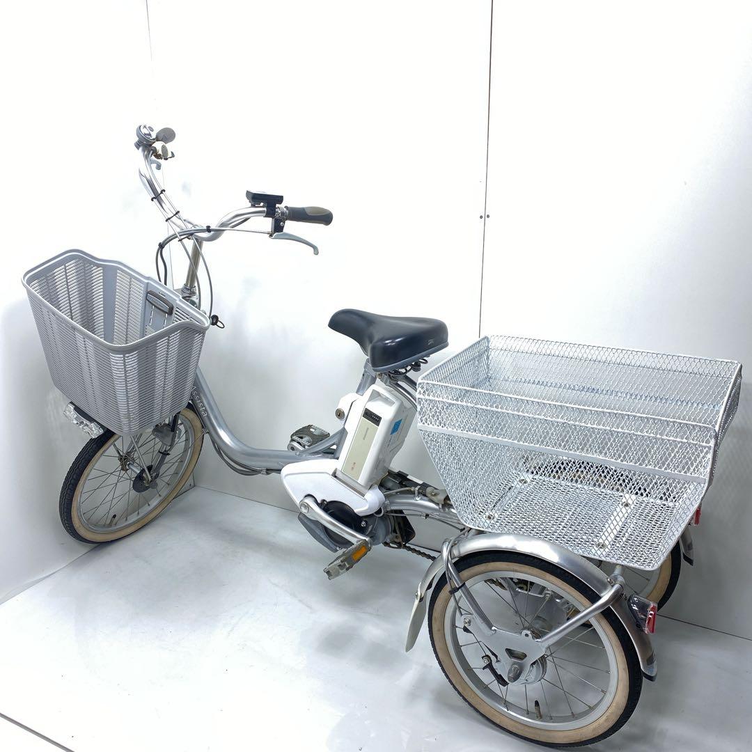 値下げ良品　整備済ブリヂストン アシスタワゴン AW114 電動アシスト三輪車