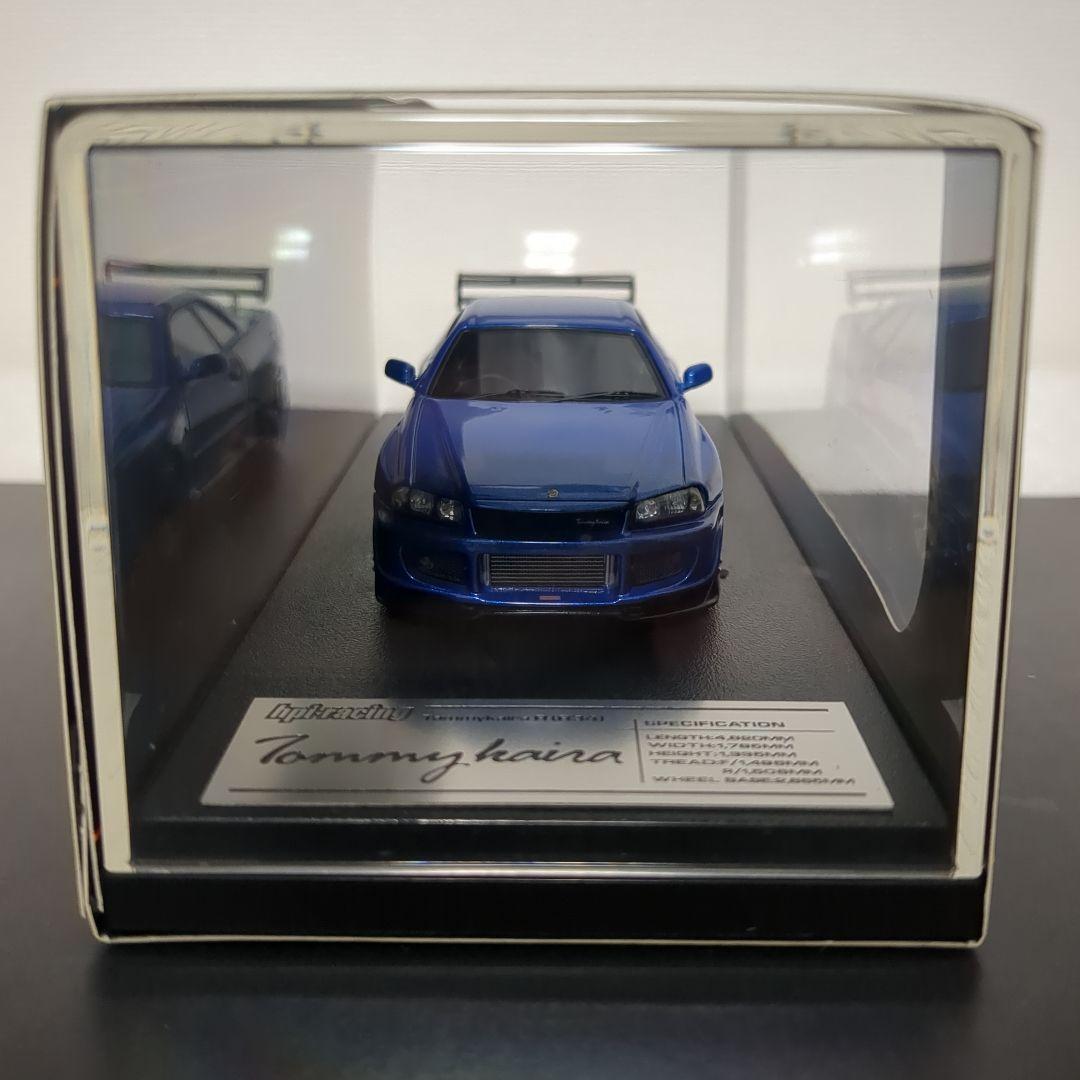 hpi racing トミーカイラR kaira R34 GT-R 青