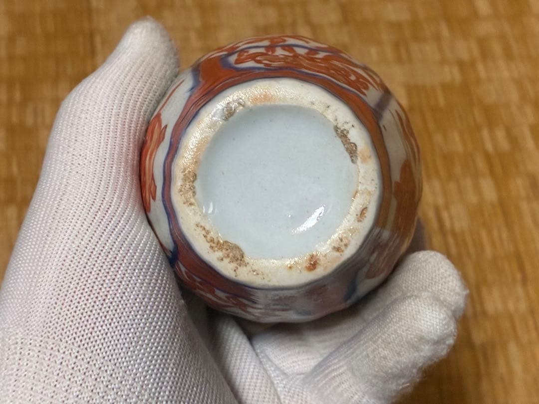 古伊万里 色絵 小壷 花入 元禄