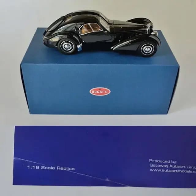 AUTOart 1/18[ 希少品]ブガッティ 57SC アトランティック BL