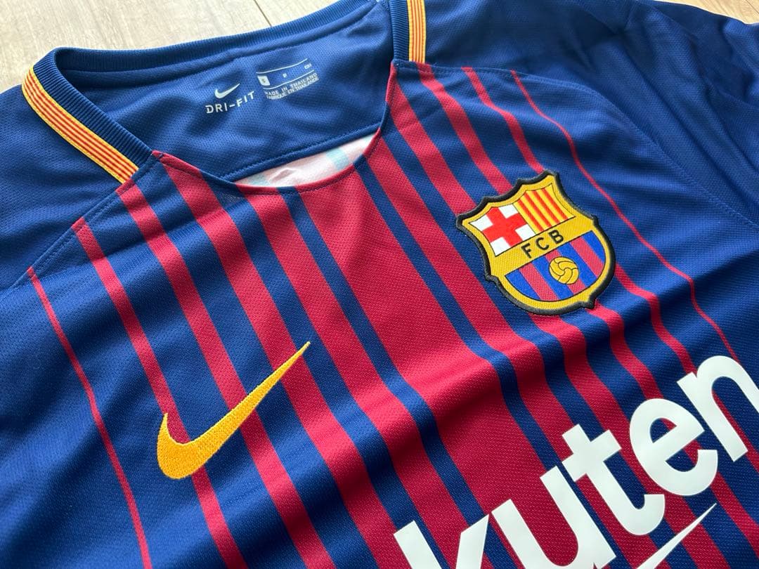 FC Barcelona 2017 Nike ナイキサッカーシャツ イニエスタ