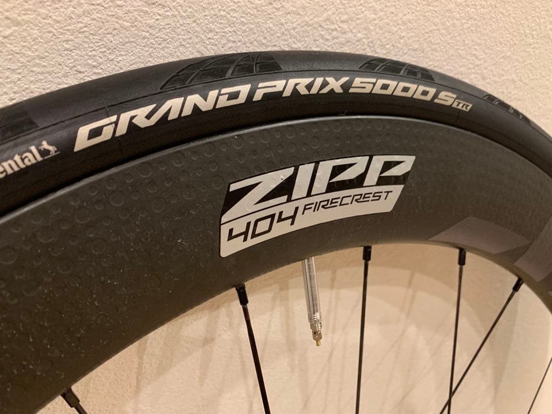 【美品】ZIPP Firecrest Tubeless Disc 404/808