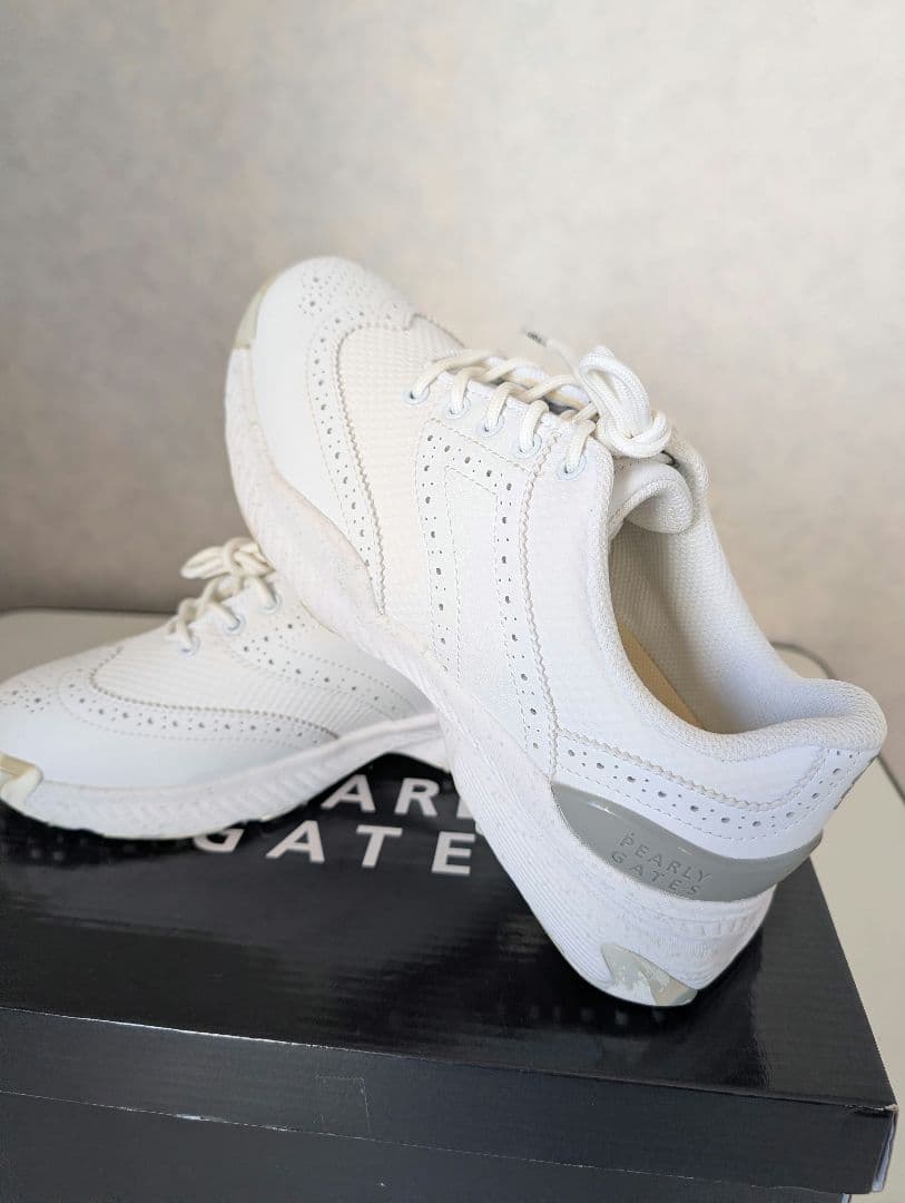 PEARLY GATES ホワイト スニーカー