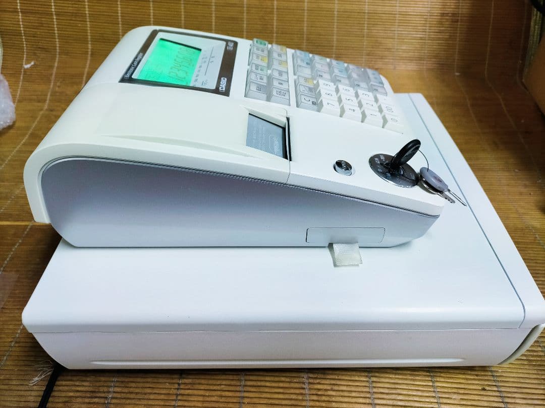 カシオレジスター　TE-400　フル設定無料　PC連携売上管理　890141