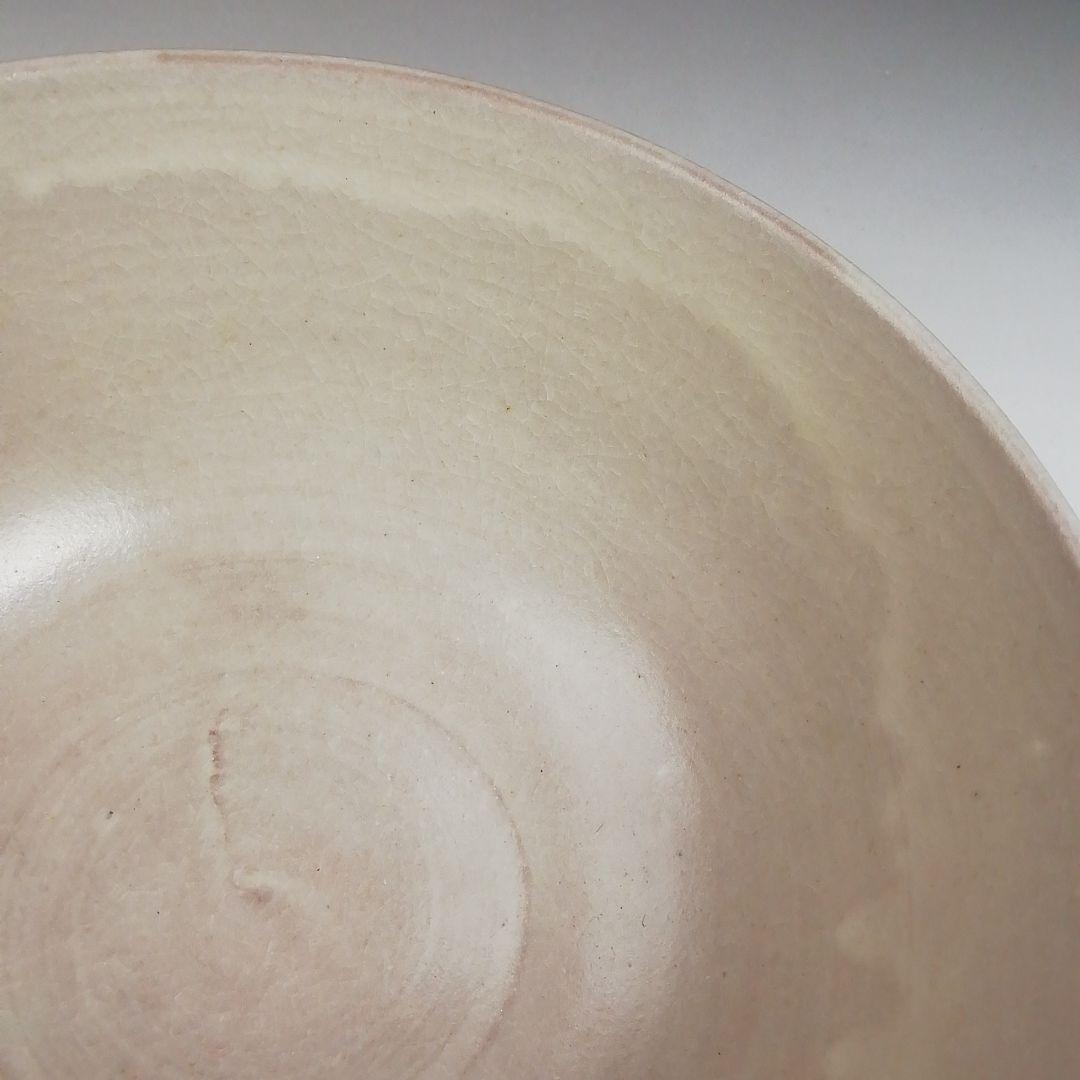 Ｓ８８０　茶碗　『粉引手　茶碗』『伊東慶 作』　共箱　抹茶碗　茶道具