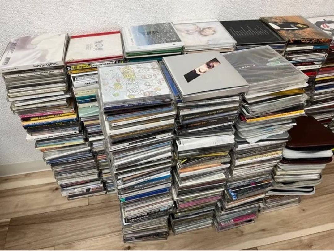 【550枚以上】CDまとめ売り 洋楽・邦楽・ジャズなど（ジャンク品扱い）