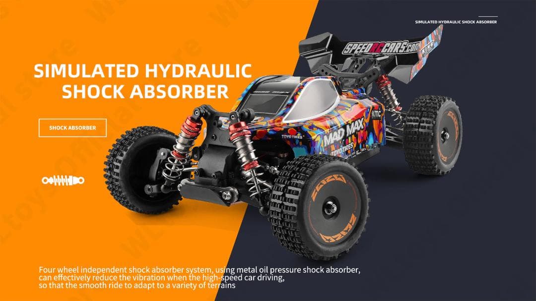 【ジャンク新品】WLtoys 184016 4WD ブラシレスモーター ⑦